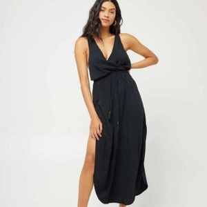 L*Space Kenzie Cover-Up, black NWT